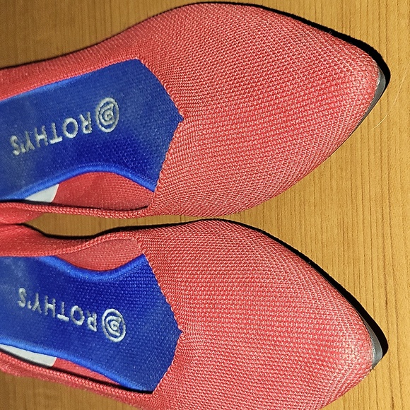 Rothy's Size 10 Women's Red Flats - Picture 3 of 15